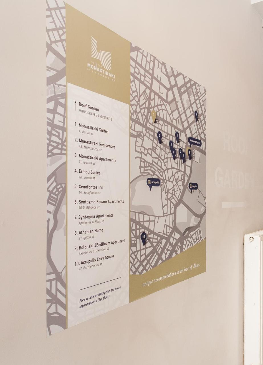 Monastiraki Suites By Livin Urbban Aten Exteriör bild
